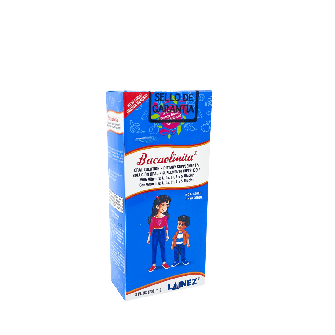 Bacaolinita Jarabe para Niños