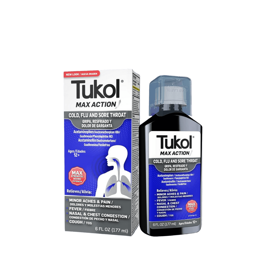 Tukol Max Action Gripa y Resfriado Jarabe