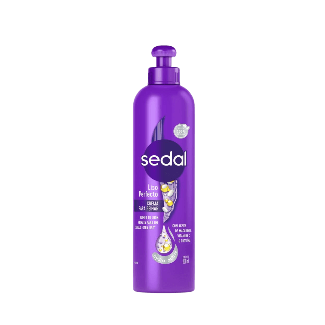 Sedal -Liso perfecto - Crema para peinar - 300 mL