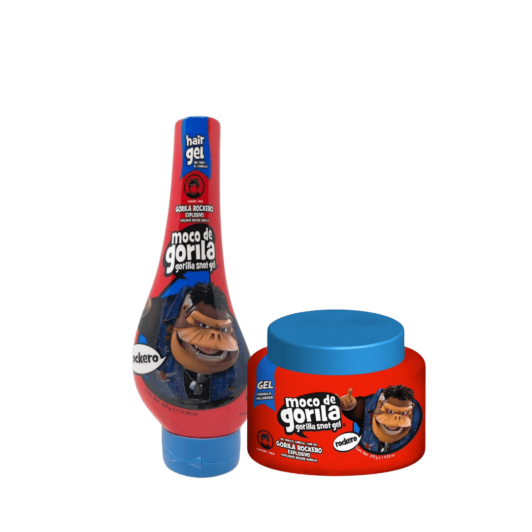 Moco de Gorila, Rockero, Gel para el cabello.