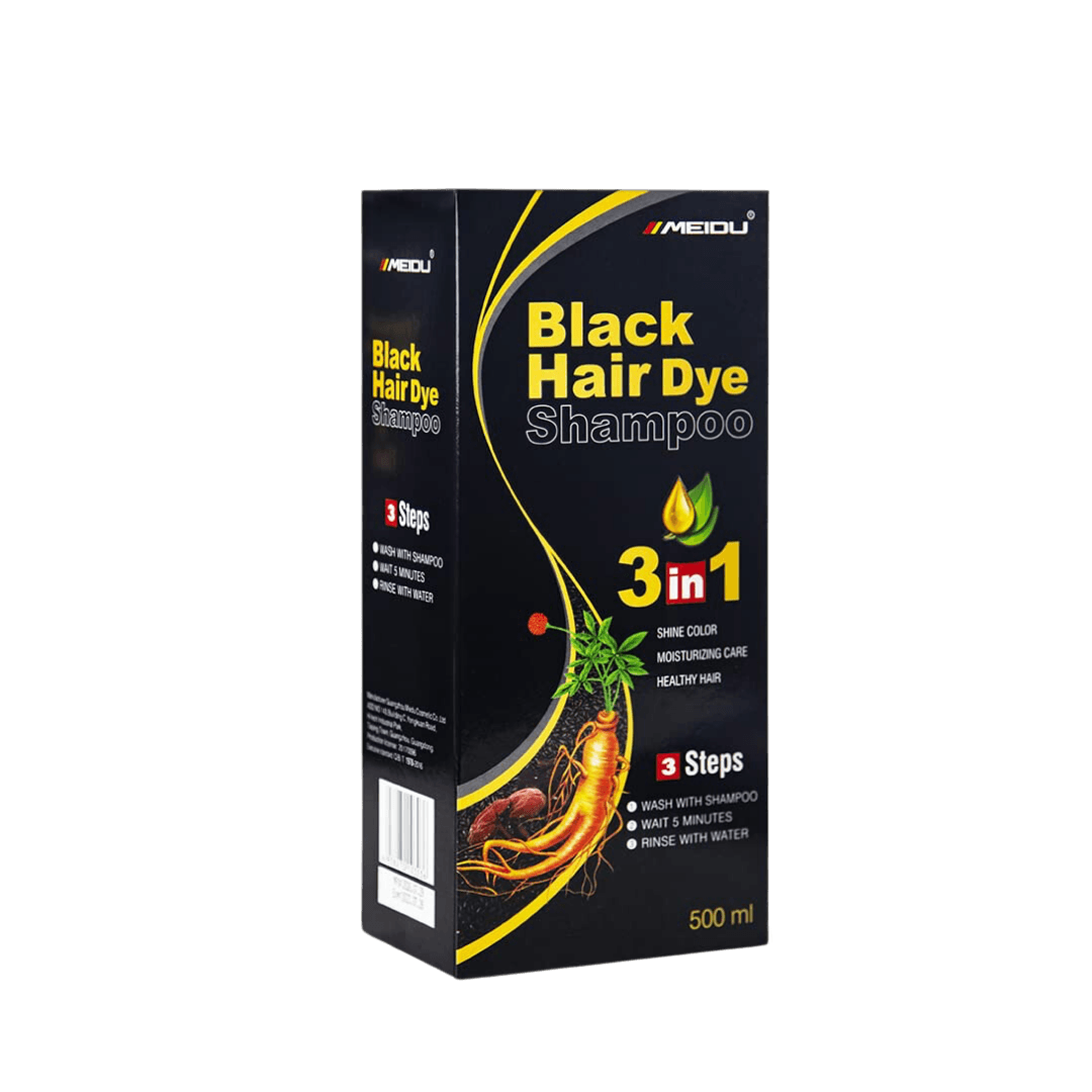 Hair Dye Shampoo de Tinte Negro