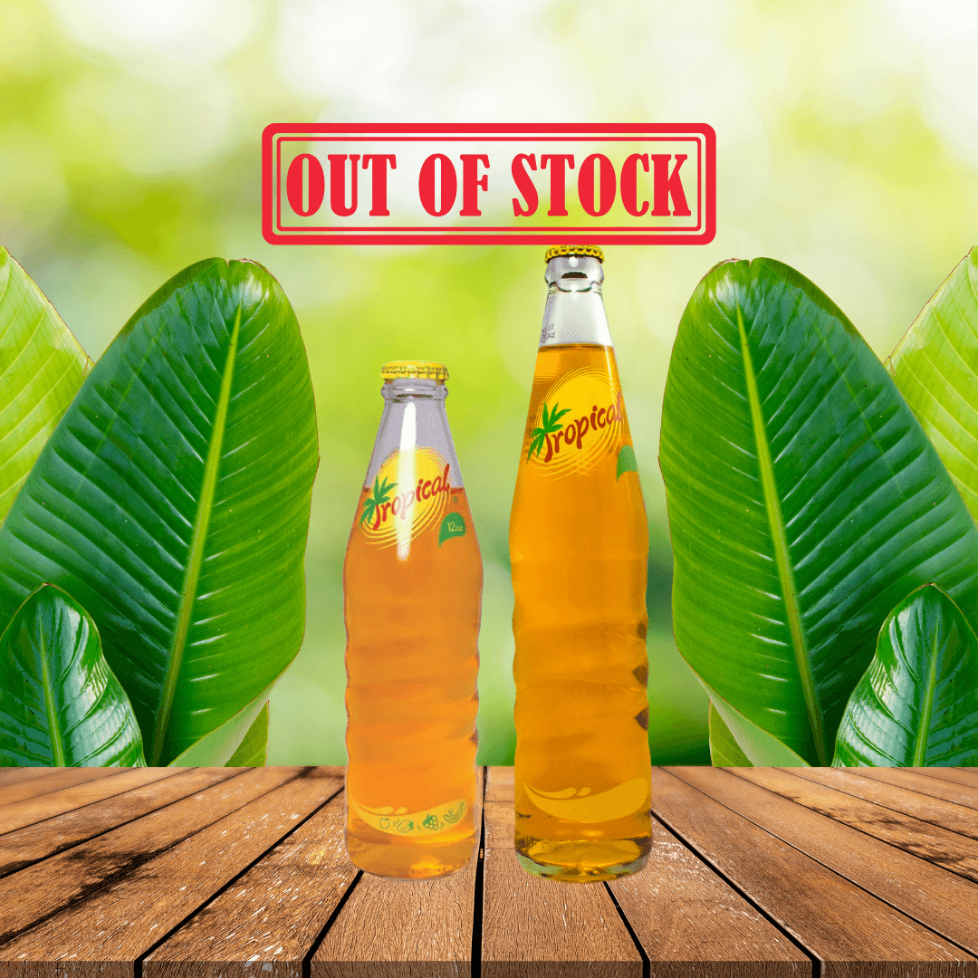 Banana Tropical Vidrio Soda