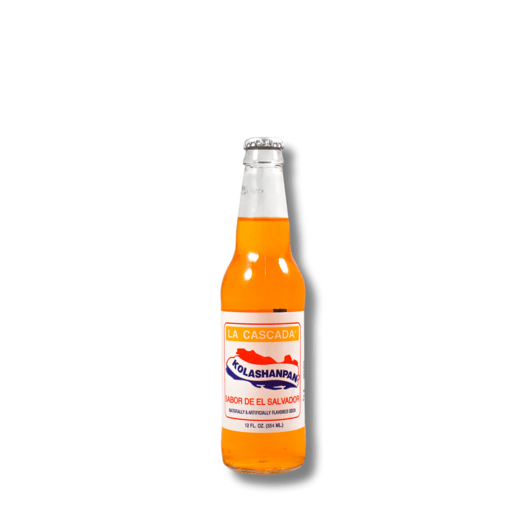 Soda Kolashanpan de El Salvador Vidrio.