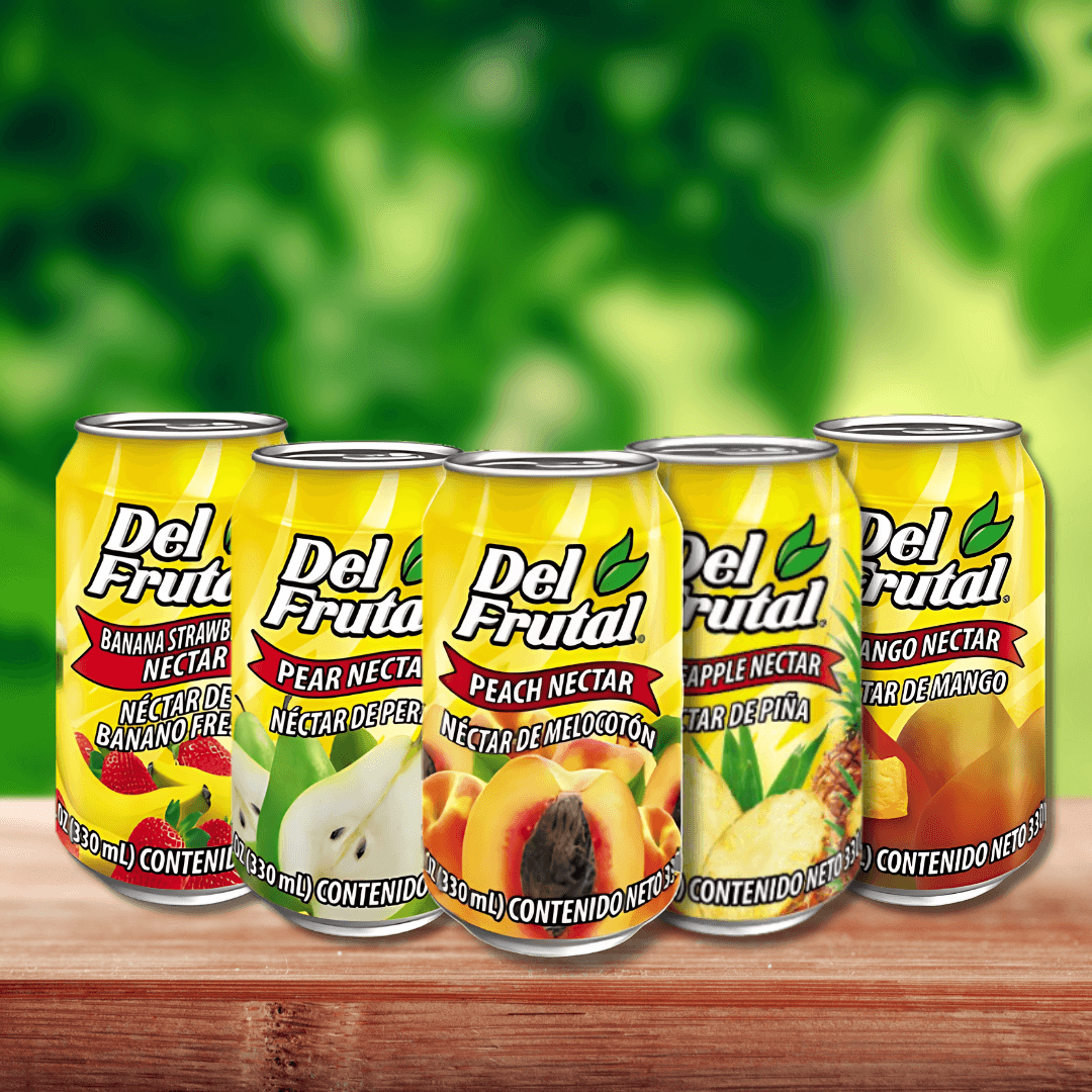 Del Frutal Néctar Melocotón en Lata