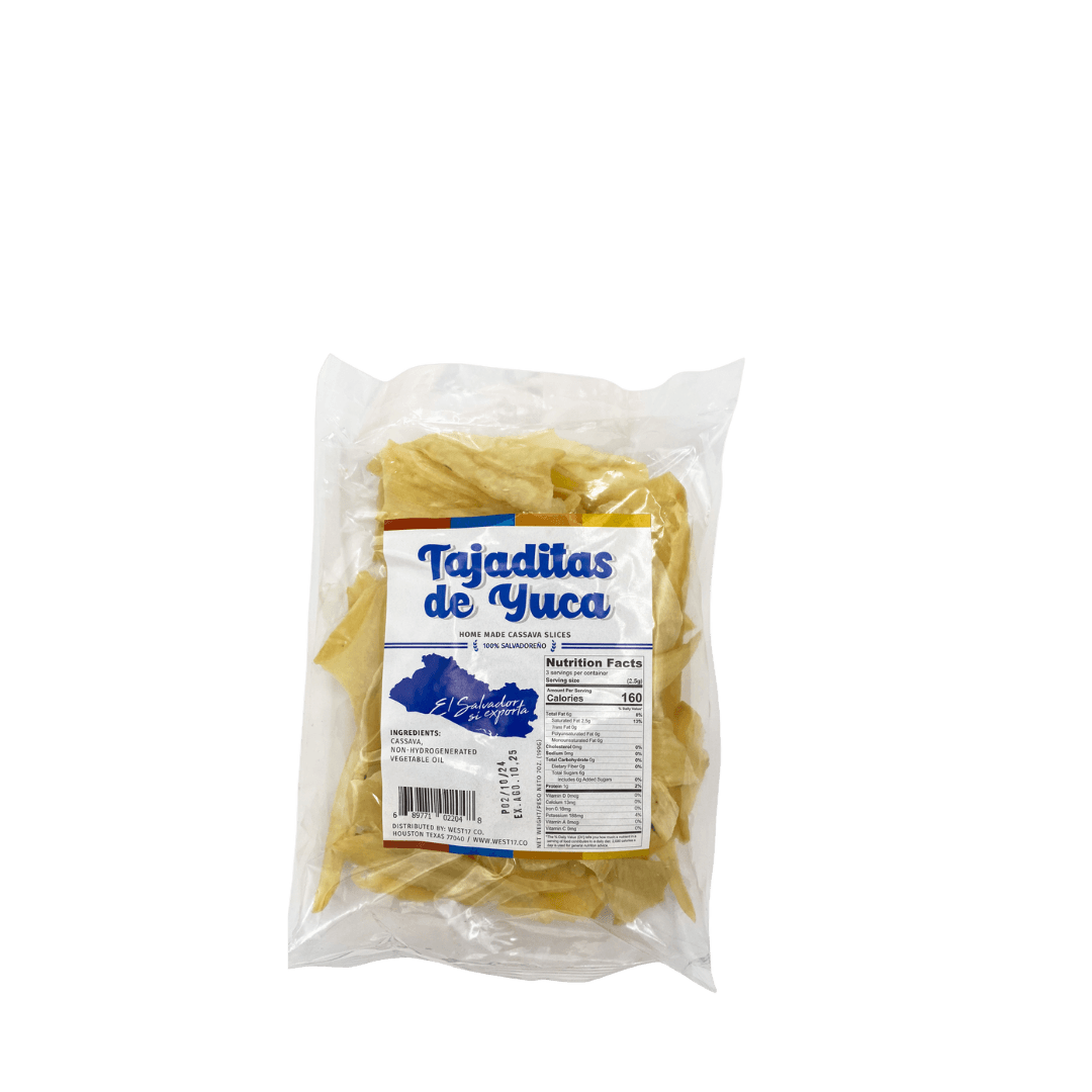 Tajaditas de Yuca | El Salvador si Exporta