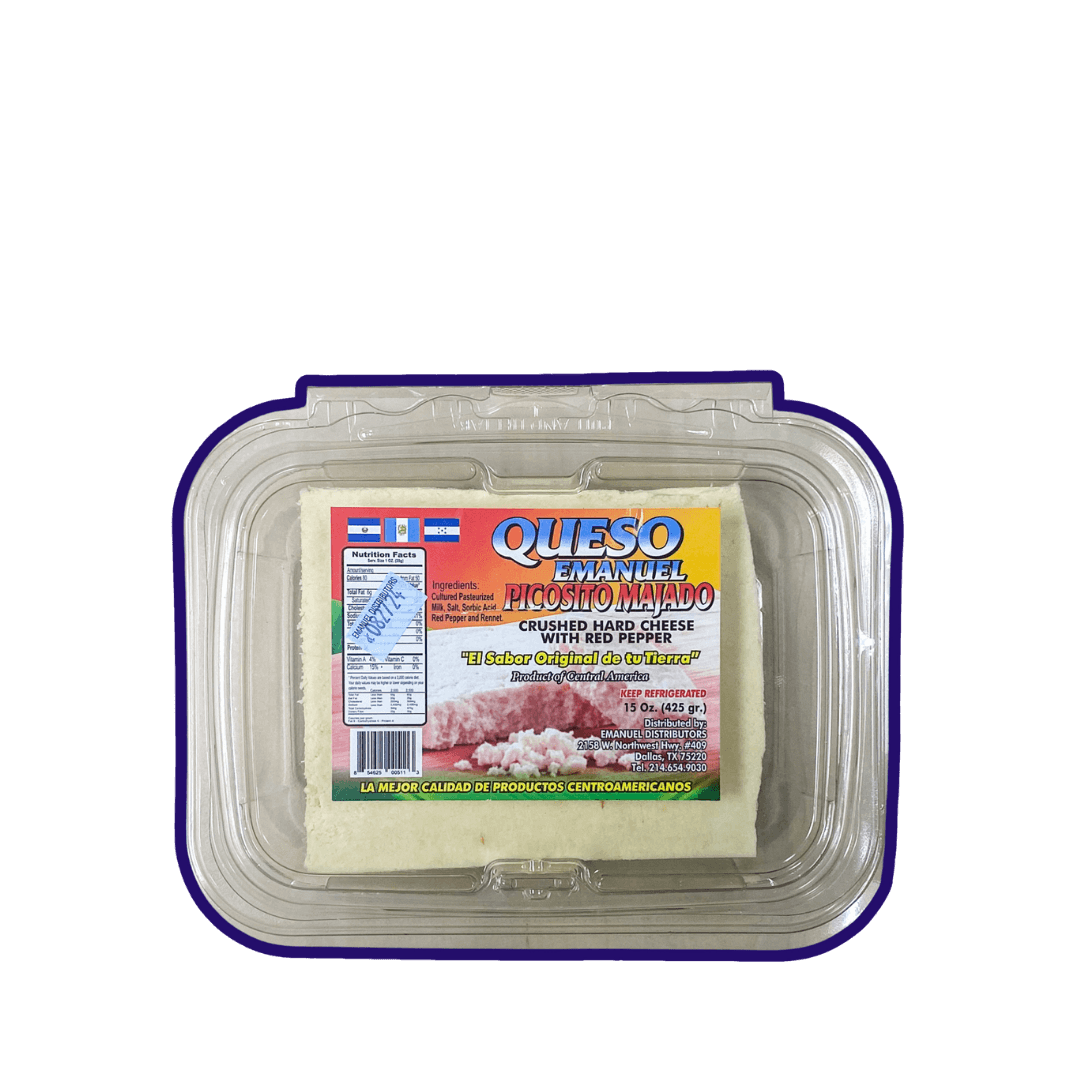 Queso Majado Picoso | Lácteos Emanuel
