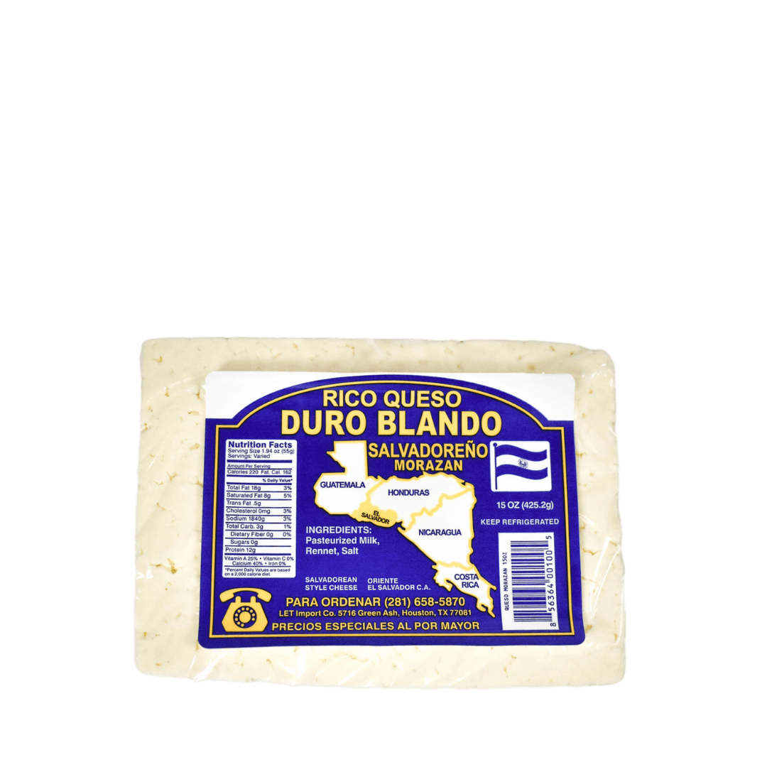 Queso Duro Blando | Salvadoreño Morazan