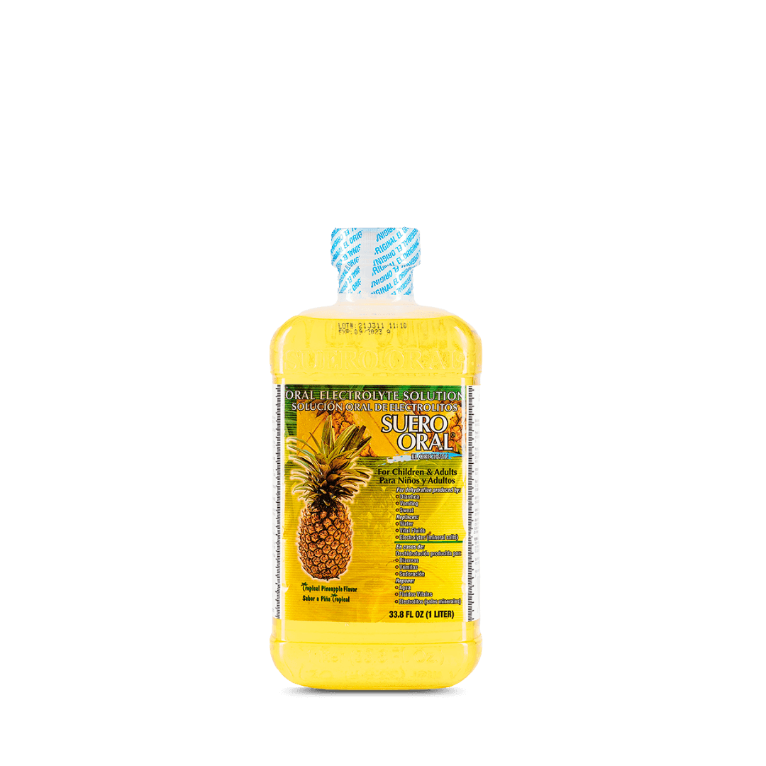 Suero Oral | Sabor a Piña.