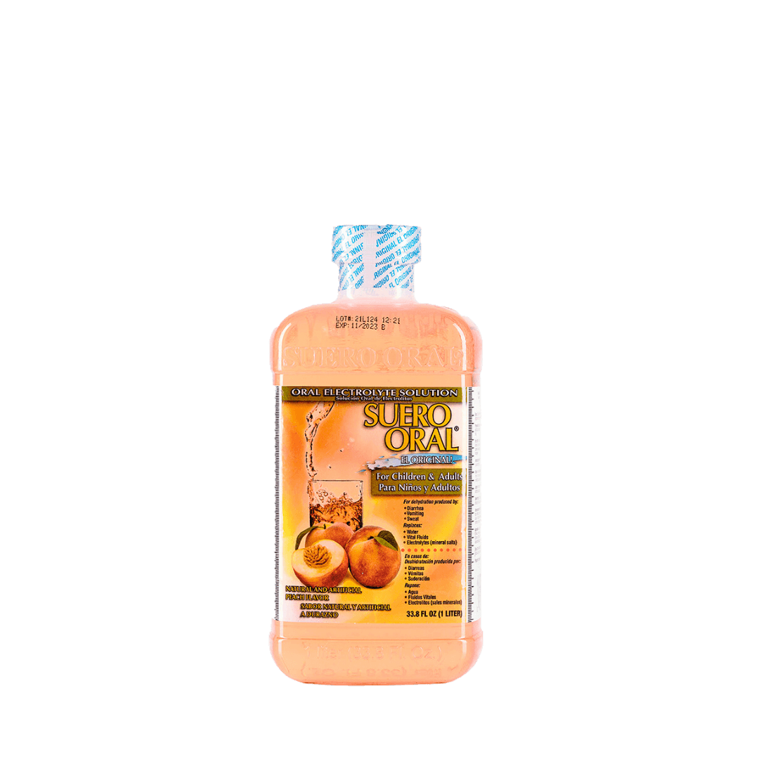 Suero Oral | Sabor a MelocotĂłn.