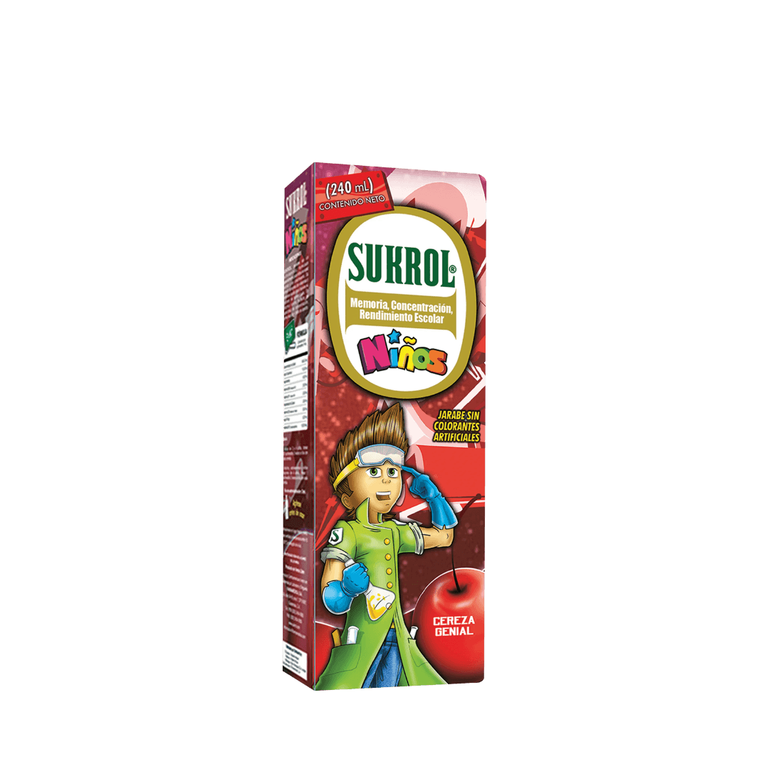 Sukrol B-Complex Kids Cereza | Jarabe para niños