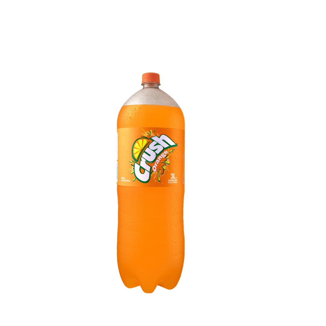 Soda Plástico Crush Naranja 12/20 oz