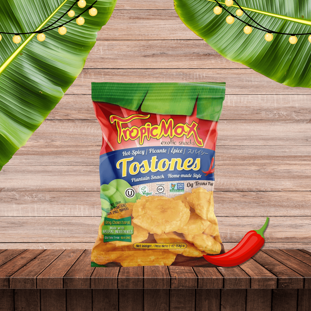 Tostones de Plátano Picantes | Tropic Max