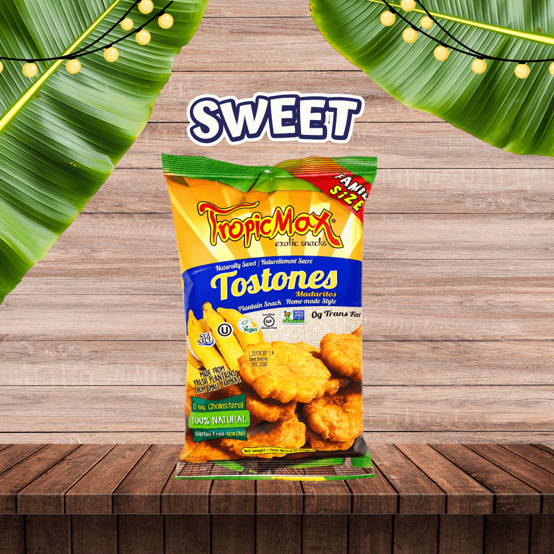 Tostones de Plátano Dulces | Tropic Max