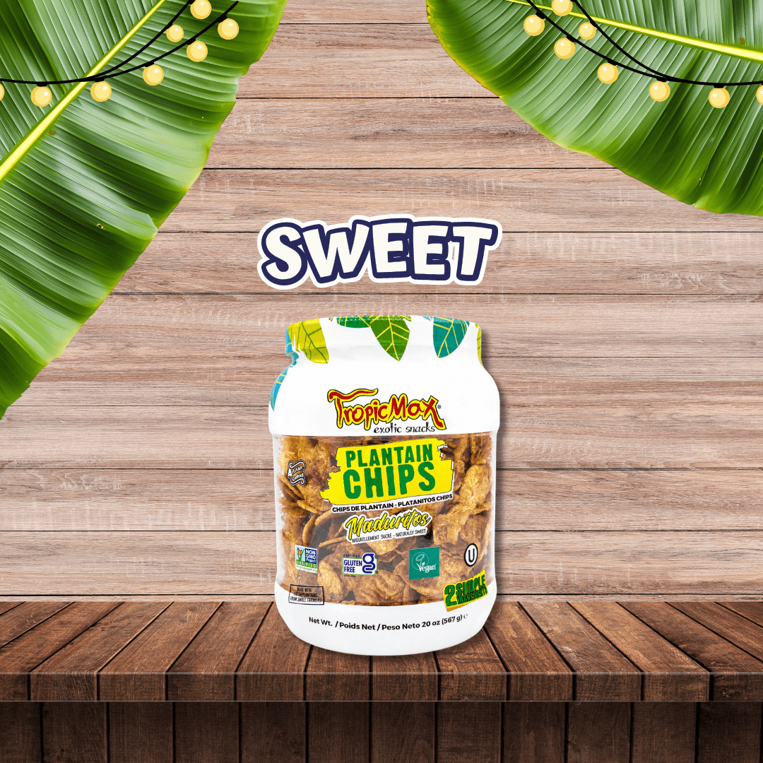 Platano Chips Dulces Jar | Tropic Max
