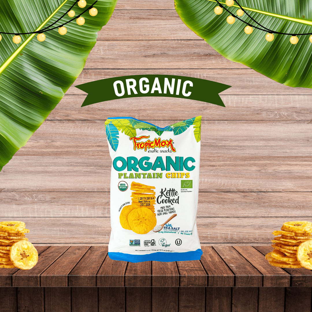 Plátano Chips Salados Orgánicos | Tropic Max